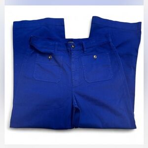 Crew Sailor Slim Wide-Leg Chino Pants